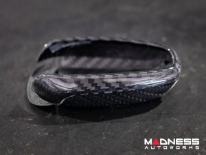 Alfa Romeo Tonale Key Fob Cover  - Carbon Fiber - Black